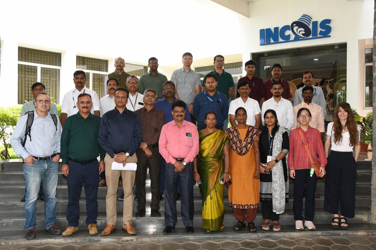 incoismoes's tweet photo. Ensuring Safety of Coastal Communities!
INCOIS hosts 3-Days (28-30 May) inaugural stakeholder meeting on People-Centred Early Warning for Indian Coastlines (PCTWIN), India-UK collaboration aims to unite science, stakeholders & communities to develop robust early warning systems. https://t.co/qlrfZAoneE