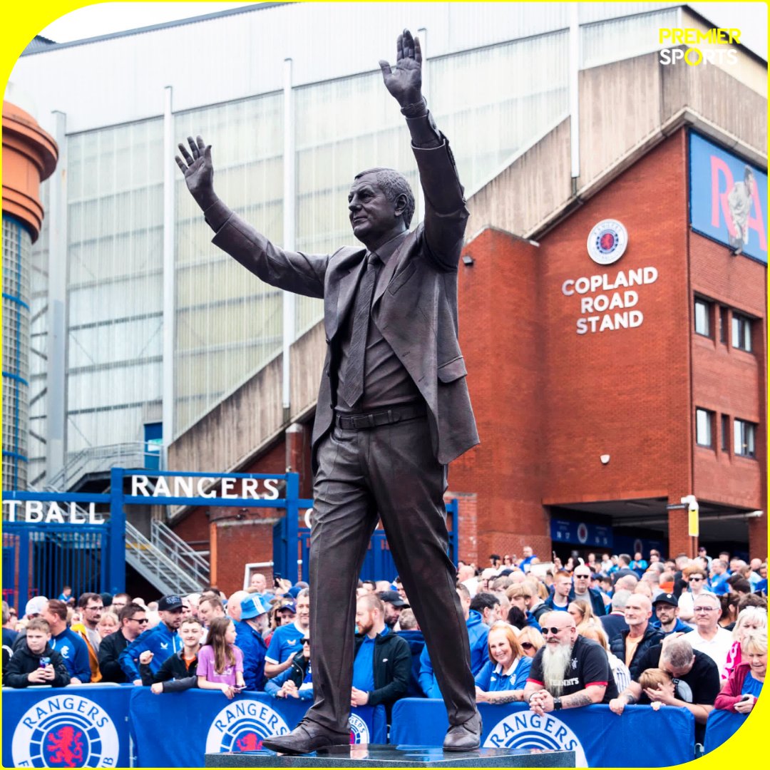A place at Ibrox forever! 💙

The late, great Walter Smith was immortalised by Rangers on Saturday as his statue was unveiled outside the stadium 🙌