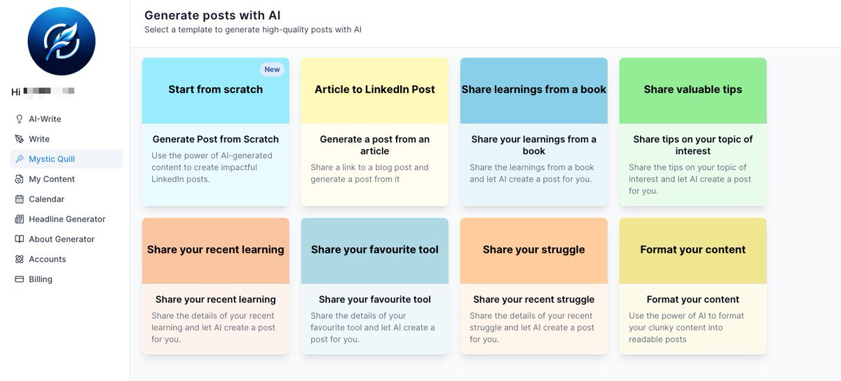boringlabco's tweet photo. Struggling to find inspiration for regular LinkedIn posts? 

Consider using https://t.co/ZdVJ8sDsTk to boost your LinkedIn presence. It's only $2 USD per month or $10 USD per year - a small price to pay for elevating your professional profile.

Try now for free! 

#buildinpublic https://t.co/zJXtxr0G91