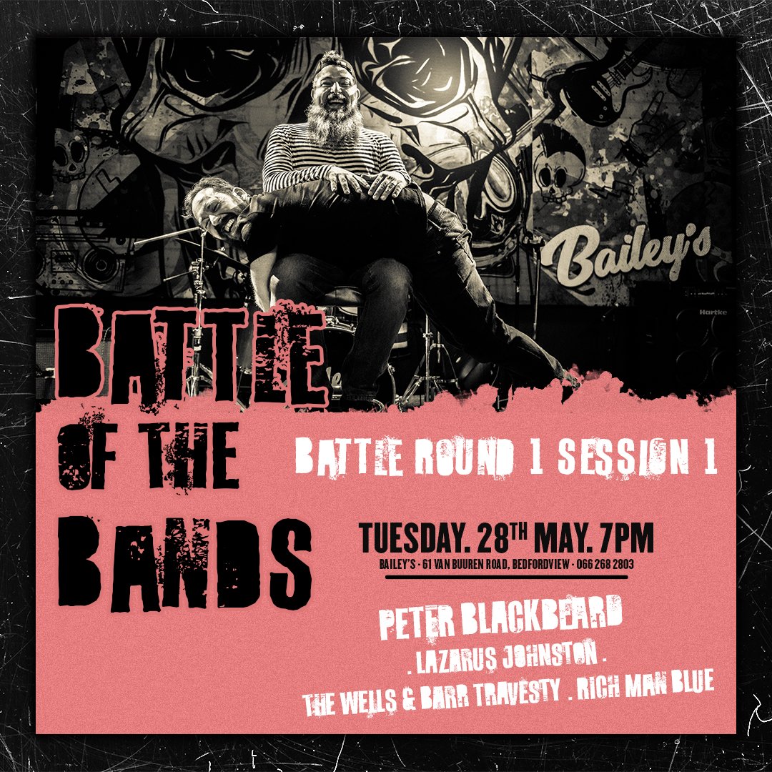 Come watch half of our band do all the heavy lifting tonight