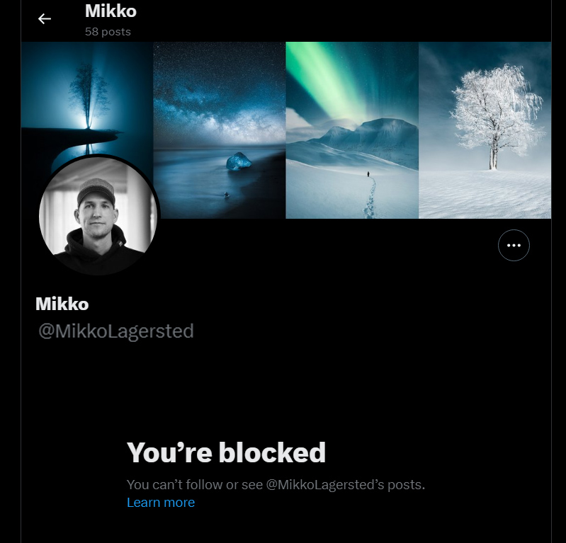 Please be careful; a scammer is trying to contact my followers using my name without the last letter (t). This is the username: @MikkoLagersted If you can, please file an impersonating complaint.