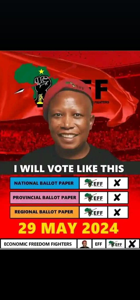 #Vote 4change ,#voteEFF