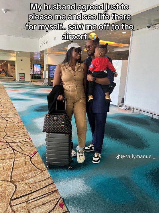 freshonly_'s tweet photo. This married woman shares how she relocated Abroad against her husband wishes.

Thread!! https://t.co/6HRycvJk7P