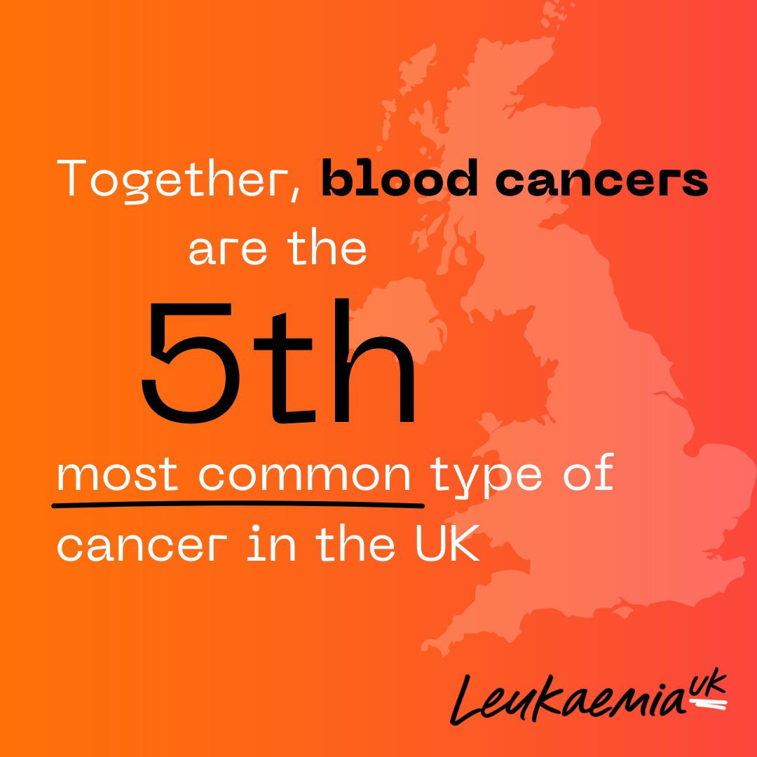 Every year, 41,000 people in the UK are diagnosed with a type of blood cancer, such as leukaemia. 💔

We desperately need to fund more research into leukaemia and other blood cancers, so that we can find kinder, more effective treatments.

#WorldBloodCancerDay