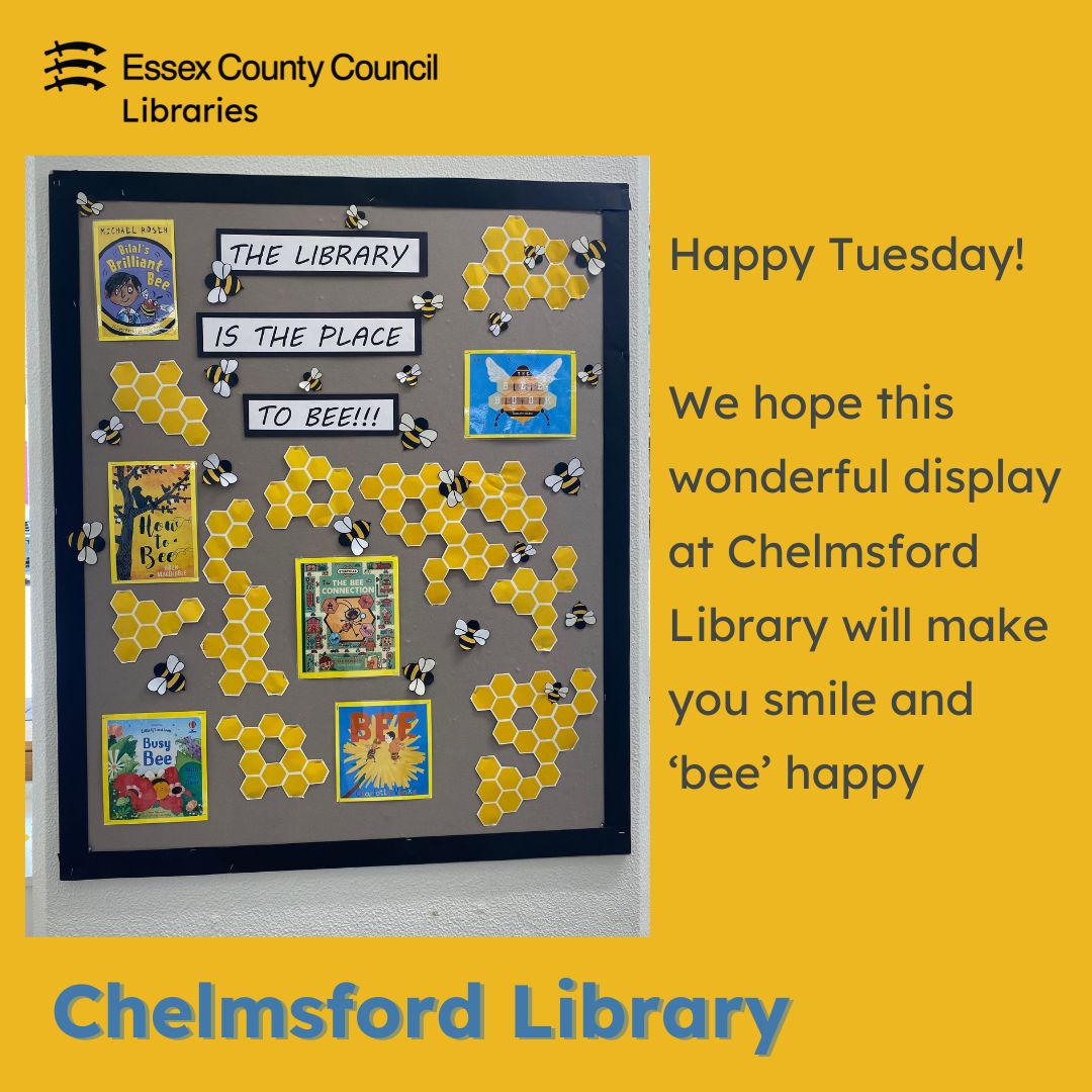We love this display at Chelmsford Library