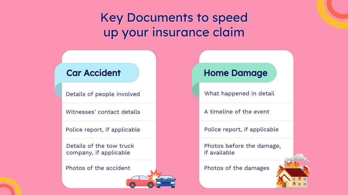 Need to submit an #insurance claim? 🧾 To speed things up, make sure you have all your paperwork ready to go. 🚀📝 Provide your #insurer the tools they need to help you out quickly. 🤝

Get equipped w/ more helpful tips 👉 tinyurl.com/HMConInsurance…

#HandleMyComplaint