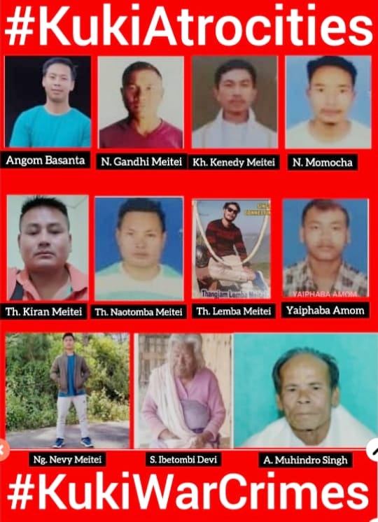 1 Year of Co-ordinated violent Attacks on Sugnu-Serou
From 28th May to 6th June 2023
By #Kukimilitants
#KukiEngineeredManipurViolence 
#KukiWarCrimes 
#Atrocities
