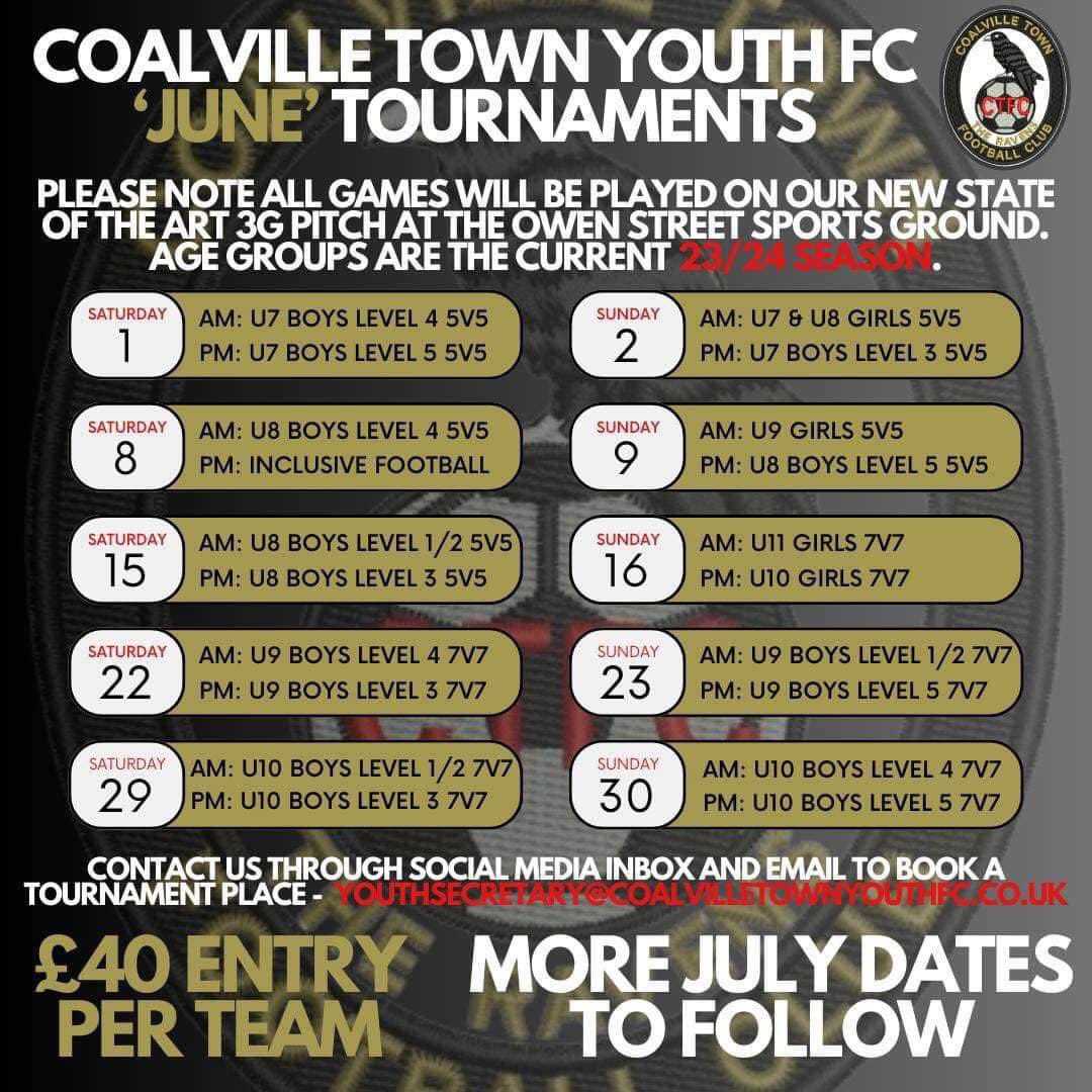 Last chance for this weekends tournaments guys! Get in touch to book a place today!⚪️⚫️