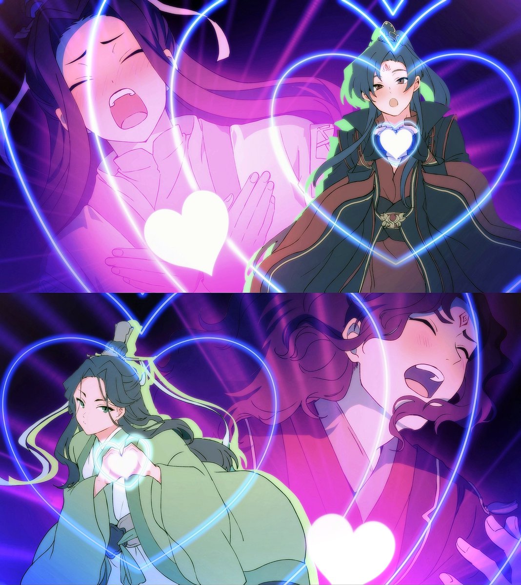 daifukumochi213's tweet image. @1
 #svsss
これは描くのが楽しかった冰秋でぶっ 
ちぎりのトレス…