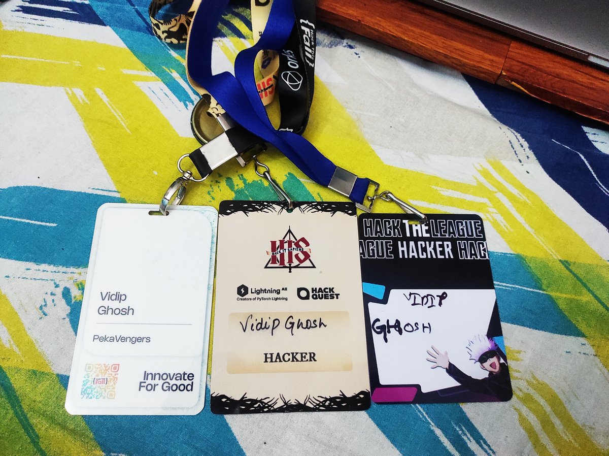 ghoshvidip26's tweet photo. 3 offline hackathons of this year till now & many more to attend. Many new friends made.
#HackThisFall2024
#HackITSapiens #HIS2K24 #HIS2
#HTL3 #HacktheLeague
#Hackathons
#Collaboration https://t.co/OsmQLADIxw