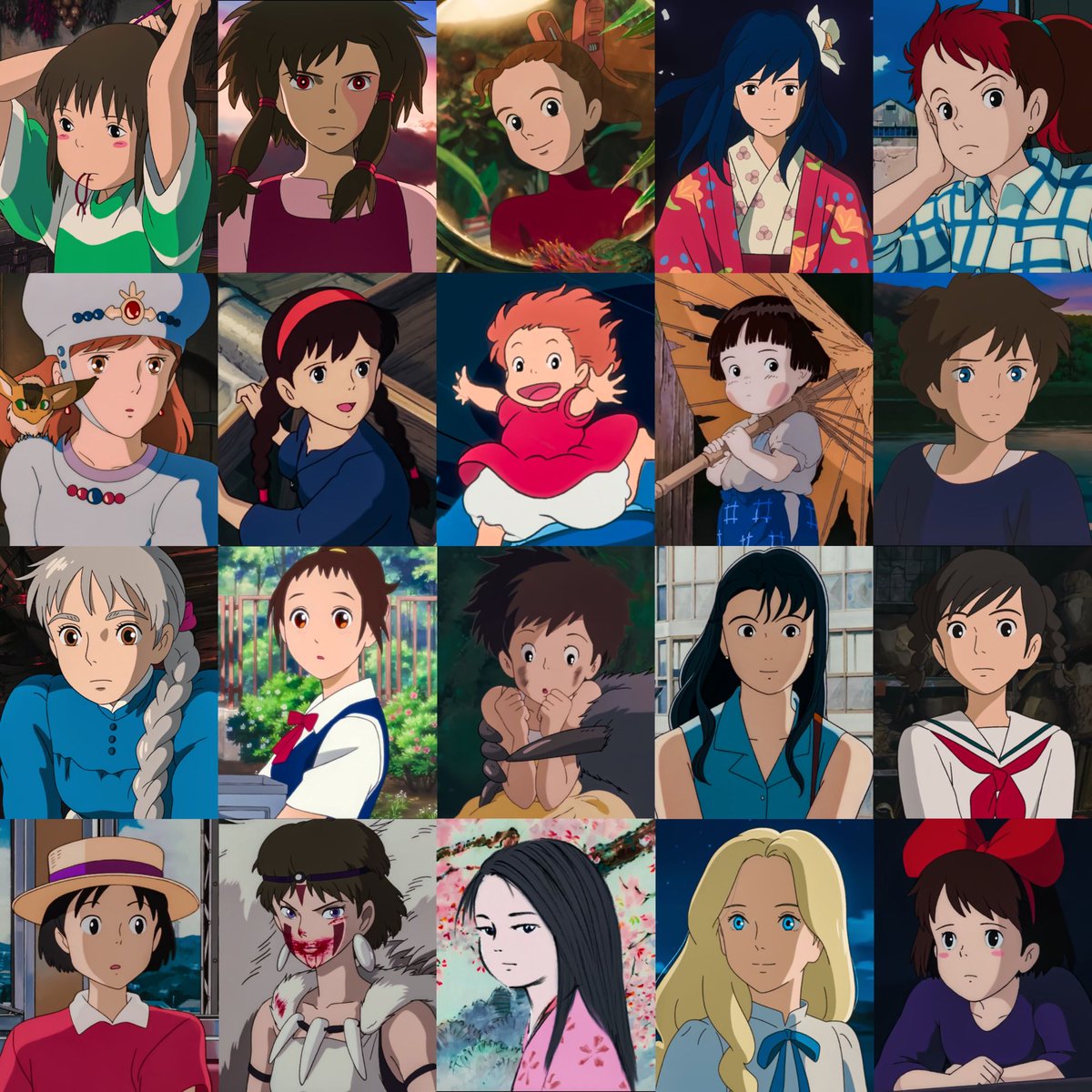 anime_'s tweet photo. Your favorite Ghibli Girl ? https://t.co/AuCGg3kc9W