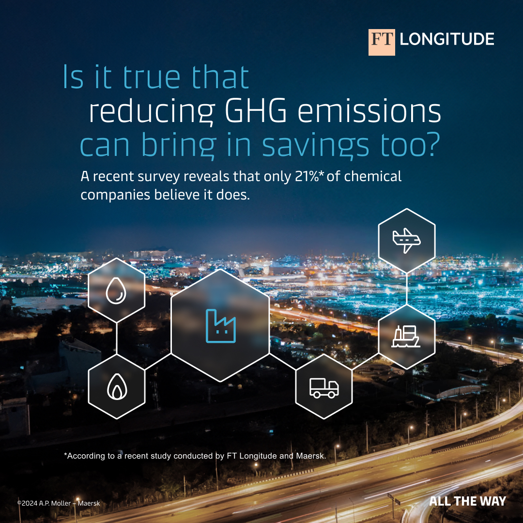 Chemicals companies that pursue lower logistics GHG emissions could be using cost savings from GHG emissions reductions to fund other sustainable activities. 

Know more : bit.ly/4bzRAIk

#AllTheWay #Maersk #IntegratedLogistics #Chemicals #ChemicalSupplyChain
