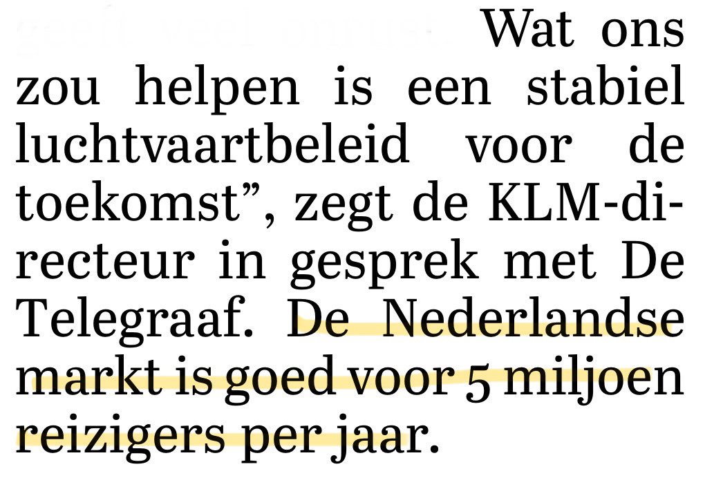 Maar hier schrok ik dus t meest van. Want #Schiphol handelde in 2023 ruim 61 miljoen reizigers af. Das 12 x de Nederlandse markt ? Hebben we echt 11 vluchten nodig die we niet nemen om die ene vlucht mogelijk te maken die we wel nemen ? #klm