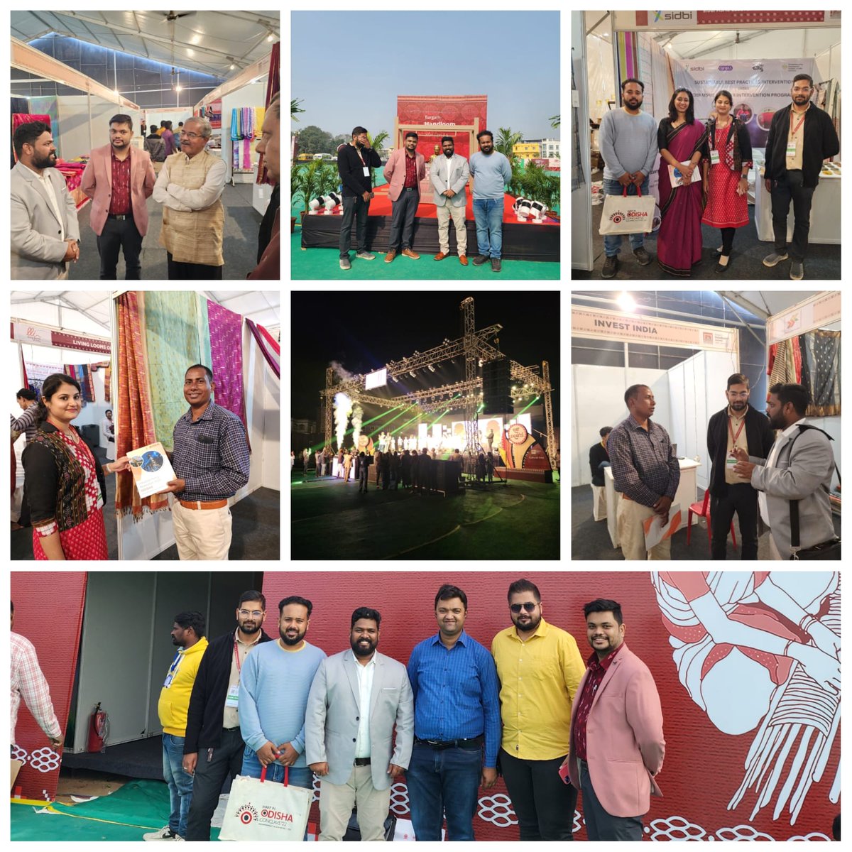 🌟 *Successful Handloom Summit in Bargarh!* 🌟

 I'm thrilled to share the success of the Handloom Summit Bargarh. The event witnessed an incredible 12M+ online reach and gathered over 10,000 participants, with 75 exhibitors from 20 states.