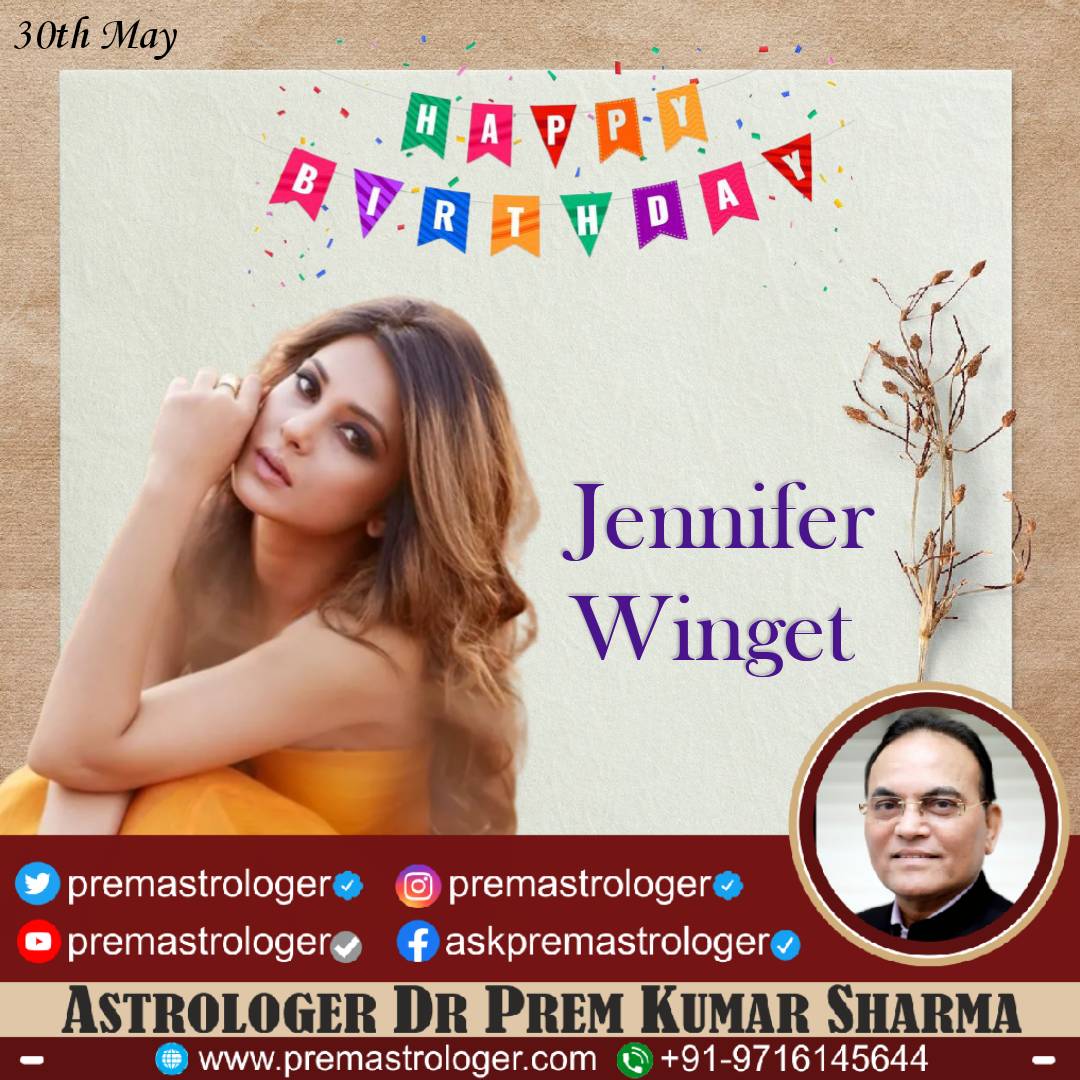 Wishing the magnificent Jennifer Winget Ji a very happy birthday! Your stunning performance in Beyhadh left us all in awe. May your special day be filled with joy, laughter & wonderful moments. May God bless you with prosperity & success. GBY! @jenwinget #Actress #HappyBirthday