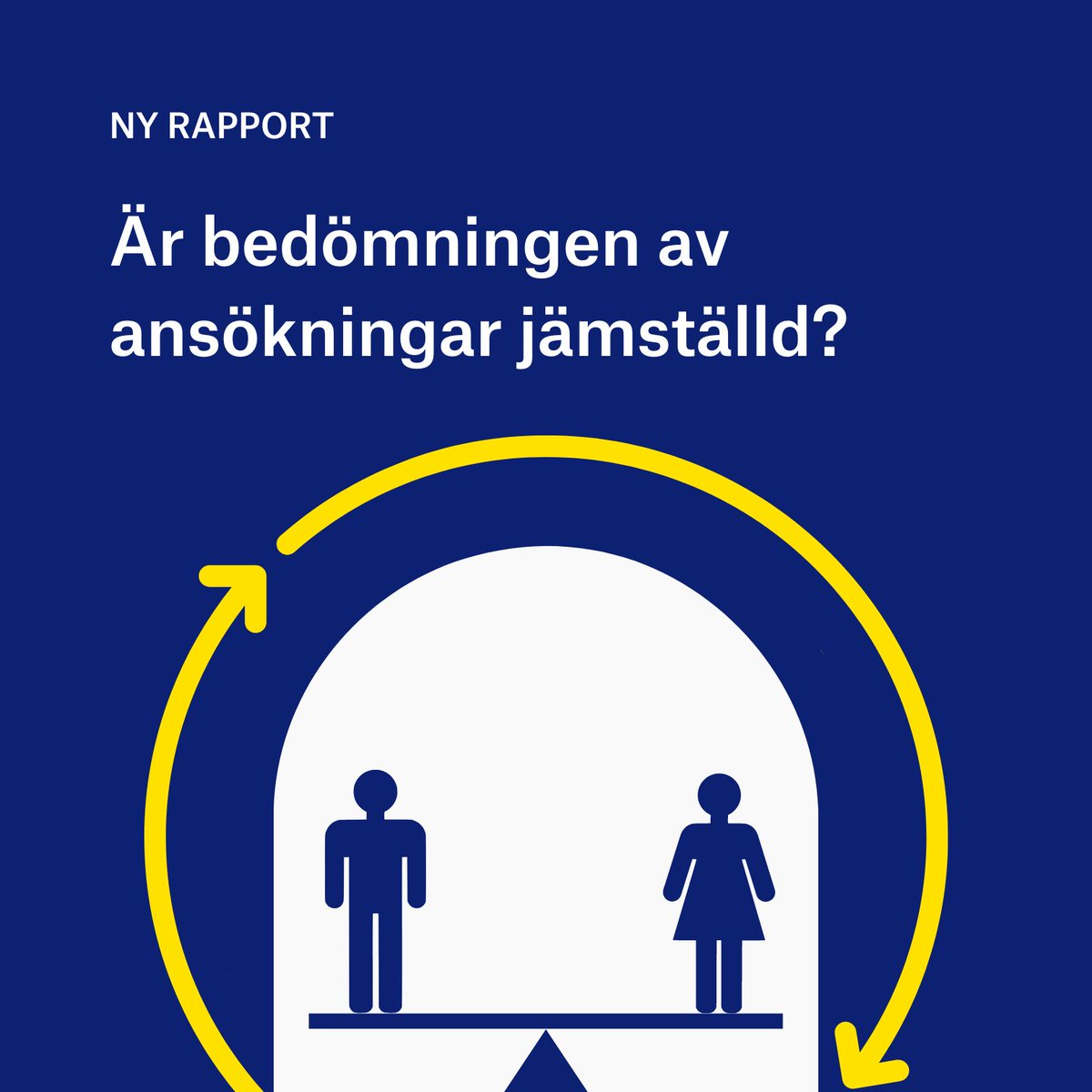 Är Vetenskapsrådets bedömning av ansökningar jämställd? Vi har för åttonde gången genomfört jämställdhetsobservationer vid de möten där forskningsansökningar bedöms. Tidigare observationer har gett effekt, visar den nya rapporten. vr.se/aktuellt/nyhet…