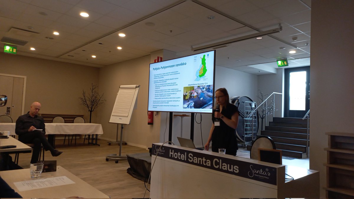 Vesiosaamisen kehittämishankkeessa jo viides koulutuspaketti käynnissä. Aiheena operatiivinen tulvantorjunta. Hyvältä vaikuttaa projektipäällikkö <a href="/milde_t/">Milla Torkkel</a>!  ely-keskus.fi/web/vesiosaami… 
<a href="/Patotiimi/">KAIELYpatotiimi</a> koulutuksessa mukana!