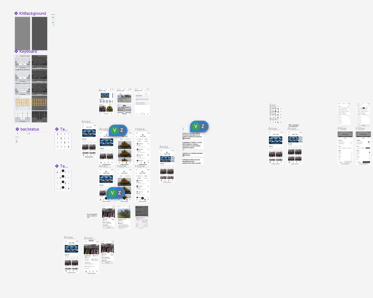 canimiz <a href="/hatayiyasat/">Hatay'ı Yaşat</a> yeni versiyon hazırlıklarına şöyle devam ederken bizlere ui/ux desteği <a href="/zeyneozturk/">Zeynep</a> hocama teşekkür ederim 🥳

elimizden geldiğince en iyisi için çalışmaya devam ediyoruzzz hep birlikte <a href="/grafikherif/">Grafik Herif</a>