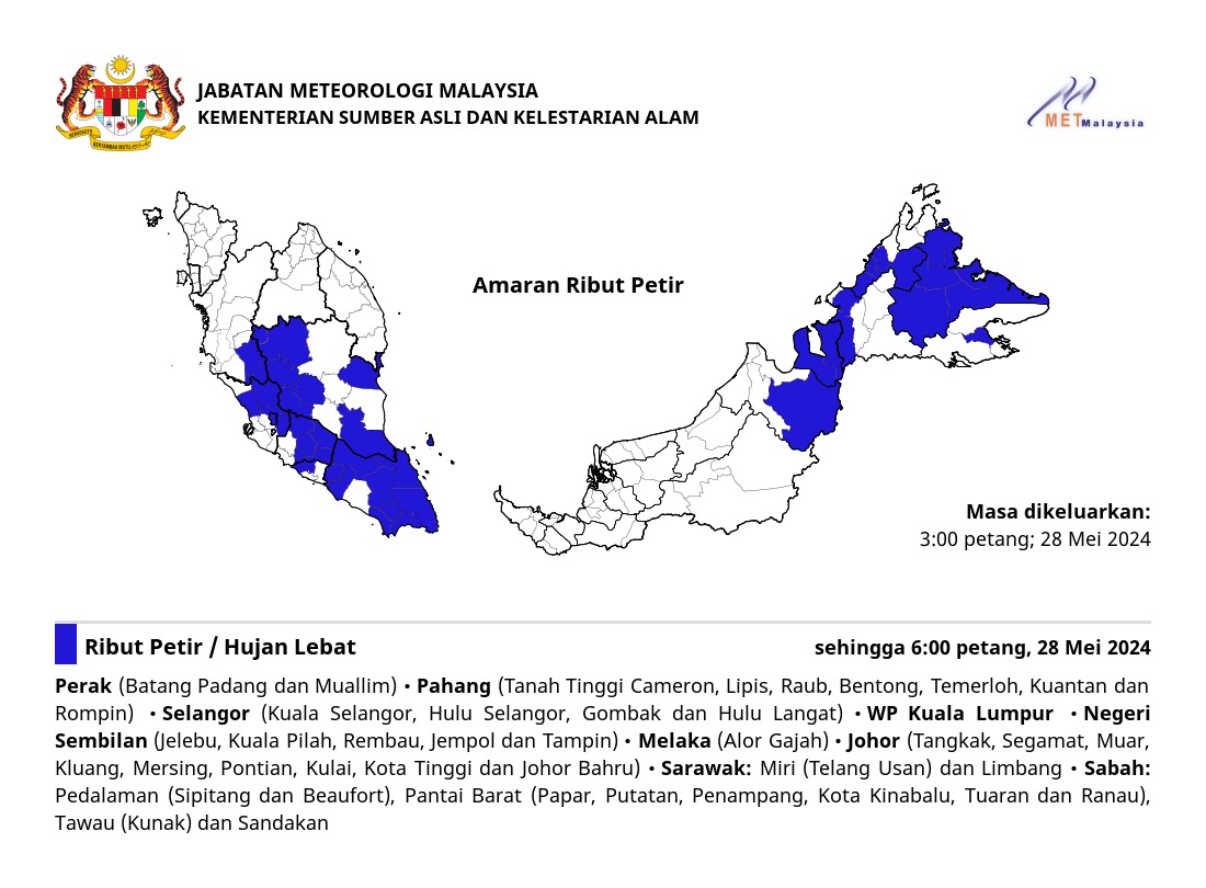 AMARAN RIBUT PETIR. ⛈⛈⛈

#ributpetirmetmalaysia
#metmalaysia
#NRES
#MalaysiaMADANI