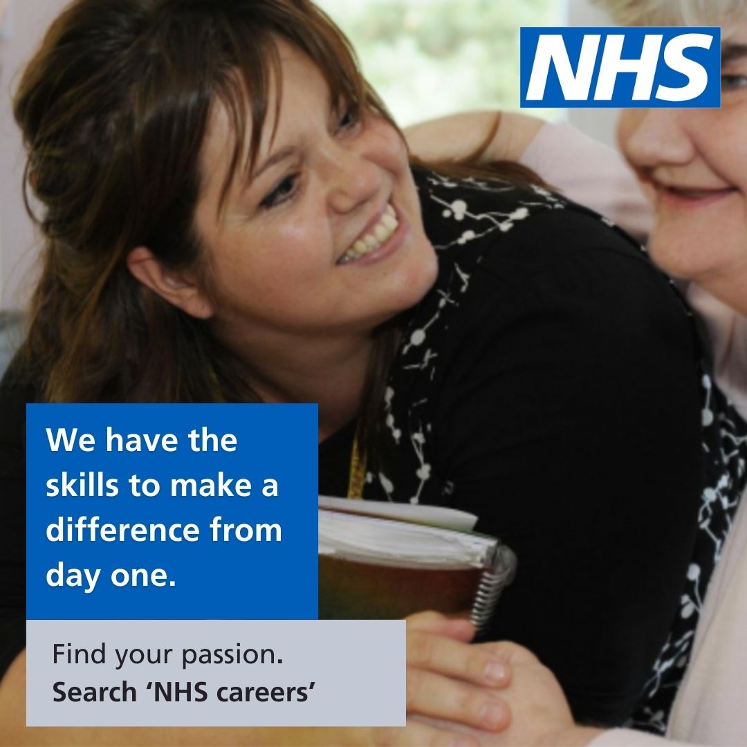 A healthcare degree gives you the skills to make a difference from day one. You'll get world-class training that supports you at every step in your career. Take your first step by registering for your guide to NHS careers. 💻 healthcareers.nhs.uk/we-are-the-nhs…