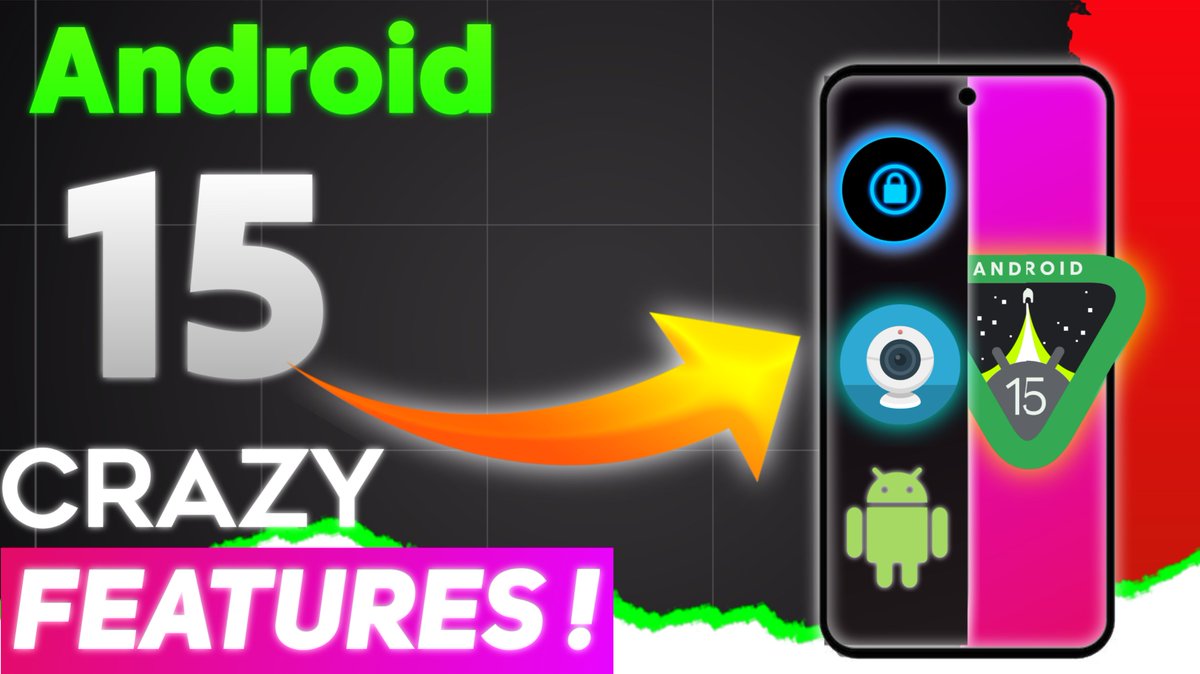 Tech_CreateX's tweet image. Android 15 update is Crazy ...  {Link in Bio }