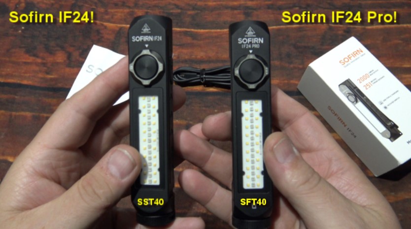 CharlesBridgTec's tweet image. Here is the, all new/brand new Sofirn IF24 Pro flashlight kit. Sporting the Luminus SFT40 LED. 2,000 lumens! I do a comparison of the SST40 verses the SFT40 LEDs so let me know your thoughts. Enjoy...

#SOFIRN #IF24Pro #FlashlightReviews #EDC #floodlight

youtube.com/watch?v=5zqfXU…