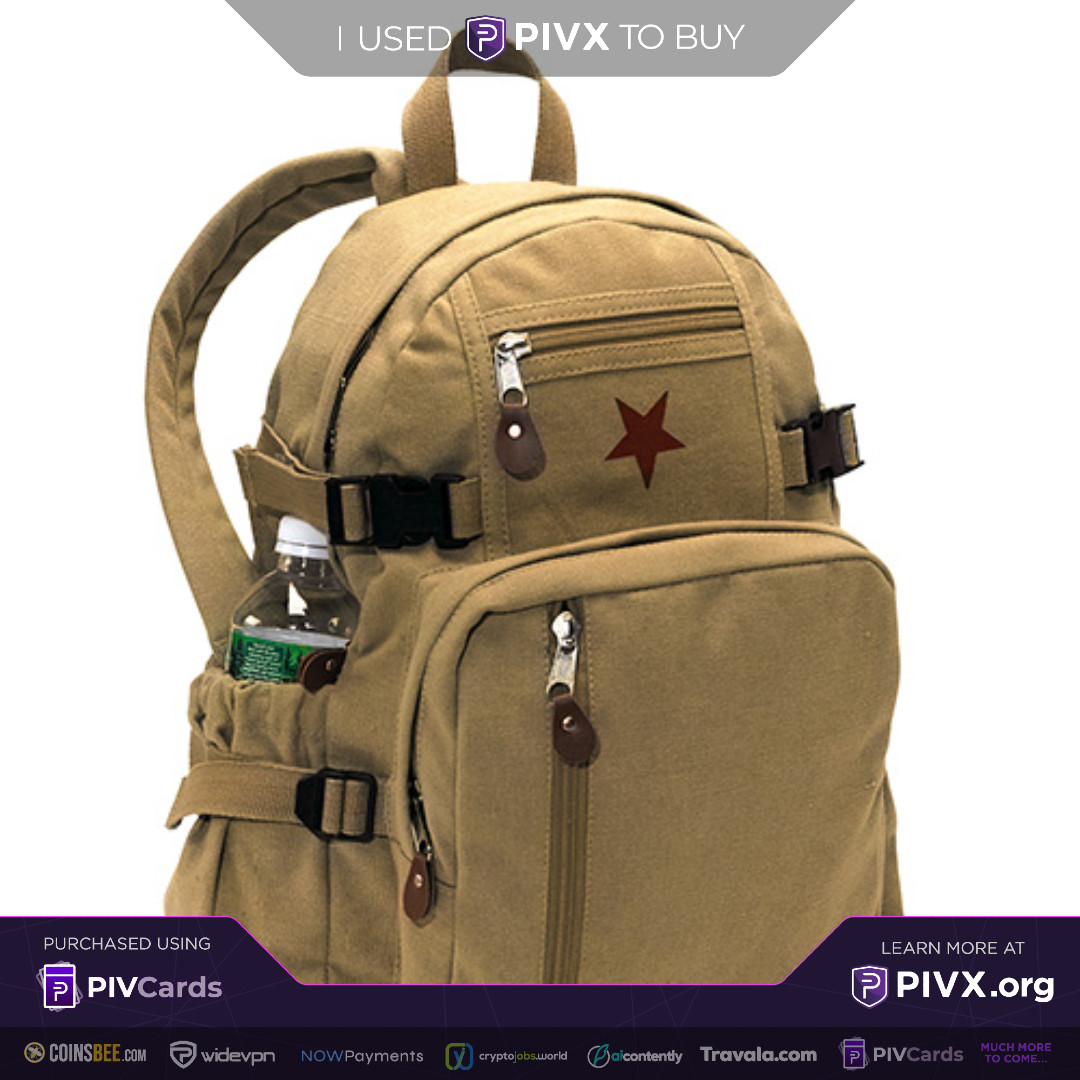 @PIVX_Marketing @_PIVX @PIVX_Labs 'I just bought backpack with PIVX! #privacymatters'