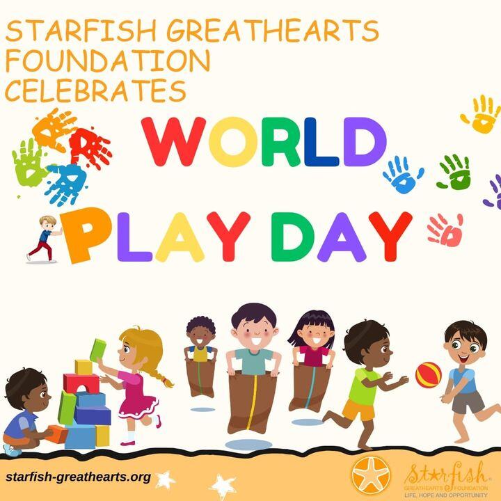 Happy #WorldPlayDay! 🎈🧸 Starfish is thrilled to celebrate with children, parents, and the community, highlighting the importance of learning through play. Stay tuned for pics!
#ECD
#OneChildAtATime
#StrongerTogether
#MakeADifference
#LearningThroughPlay