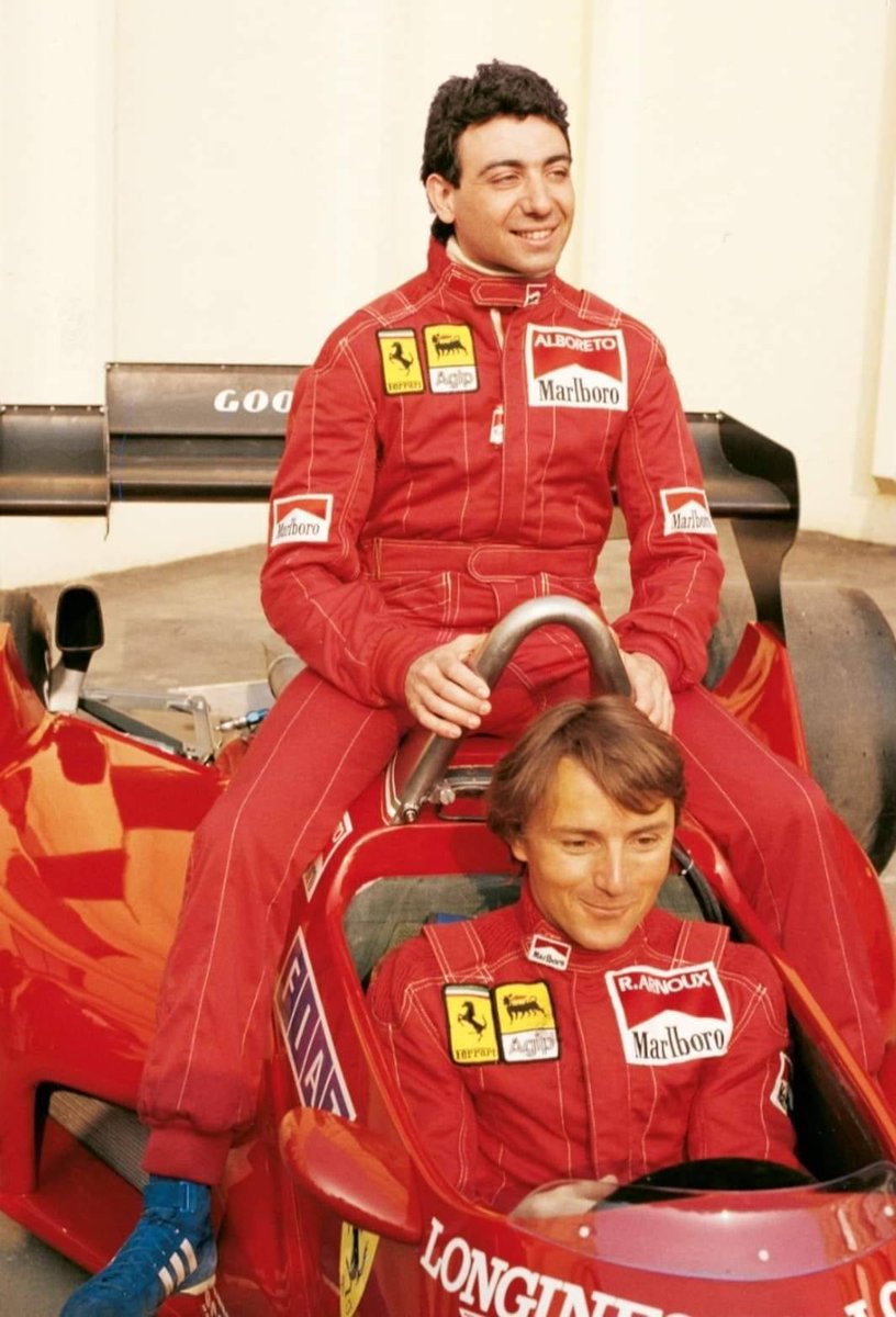 Ferrari Michele Alboreto Rene Arnoux