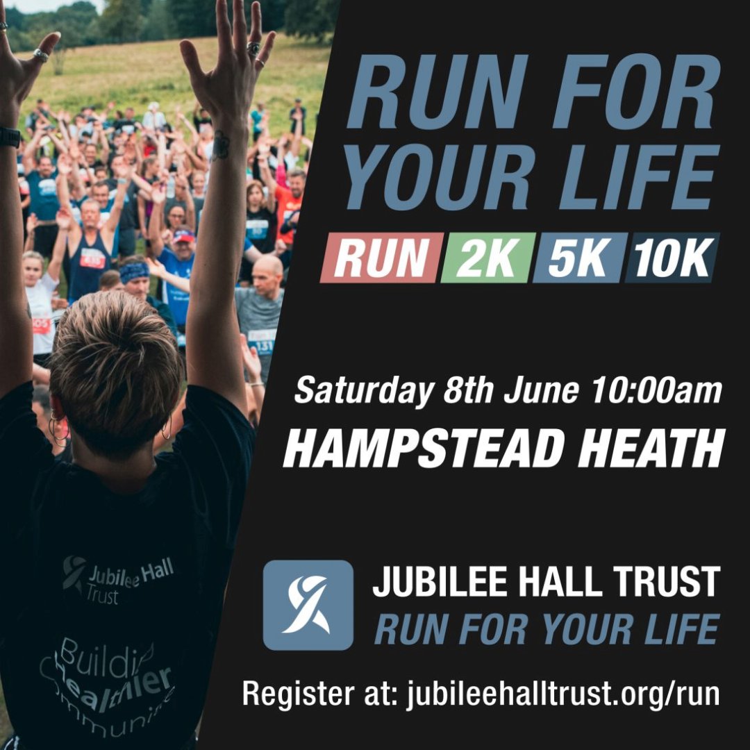 breathelondon's tweet photo. Come and join Stan, Stephen and Will from Breathe London, the team at Jubilee Hall Gym and hundreds of runners for the eighth "Run for your Life" festival of running on Hampstead Heath - and sign up for the run @ColomboCentre @CoinStreet @JubileeHallTrst 

https://t.co/aajA3MDlV6 https://t.co/c53qZW46yF