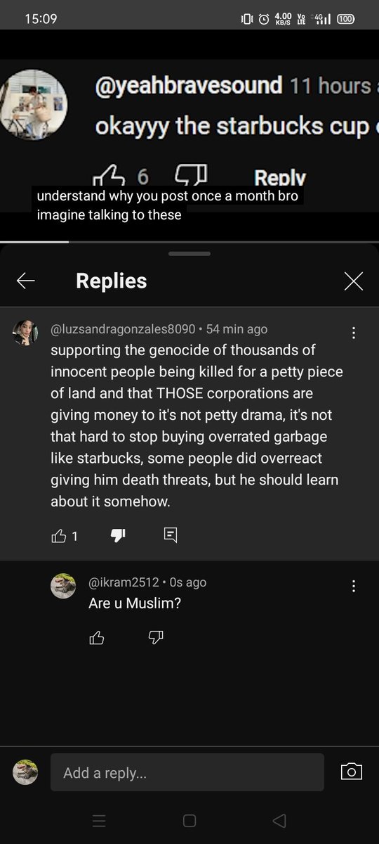 Let's fucking go Palestine is safe now because we cancelled a white man bcz a cup of coffee