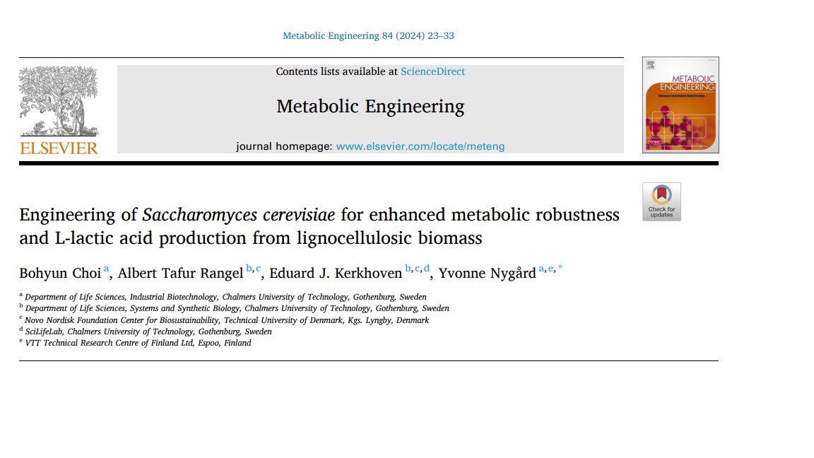 Choi and coworkers used a xylose fermenting yeast to produce lactic acid in yeast. 
doi.org/10.1016/j.ymbe…