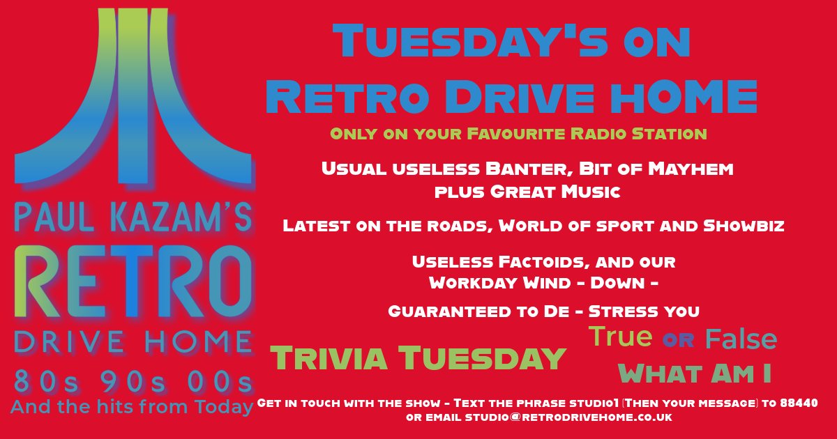 Paul Kazam's Retro Drive Home tweet media