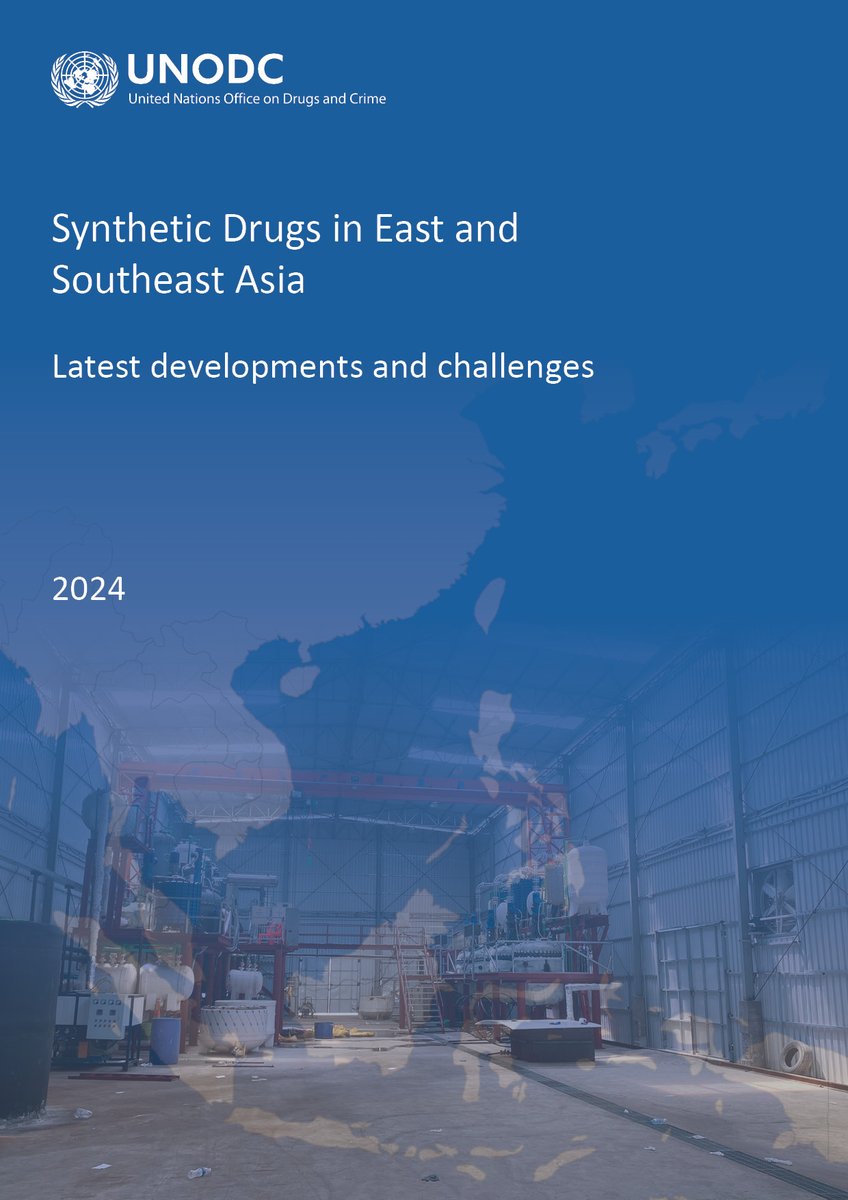 New @UNODC research highlights the sheer scale of synthetic drug production and trafficking in East and #SoutheastAsia. Access here: bit.ly/3QXsB9l #DrugTrafficking