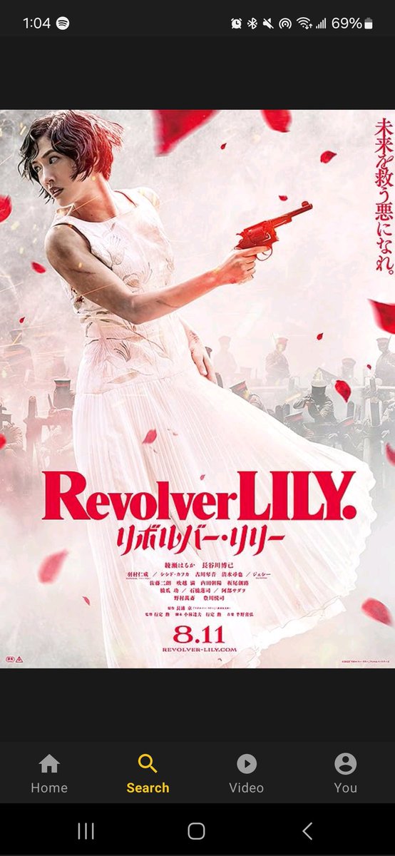 SamGorC's tweet photo. 272"24 #RevolverLily Ayase Haruka oozes panache here. It's like a manga adaptation but not, iykyk. Everything is so stylish, Haruka in her flowy dresses punching &amp; shooting folks is an aesthetic that I quite enjoy. Shishido Kavka is a badass 🔥. I want a sequel. The spy is aite. https://t.co/fws0C5n2yp