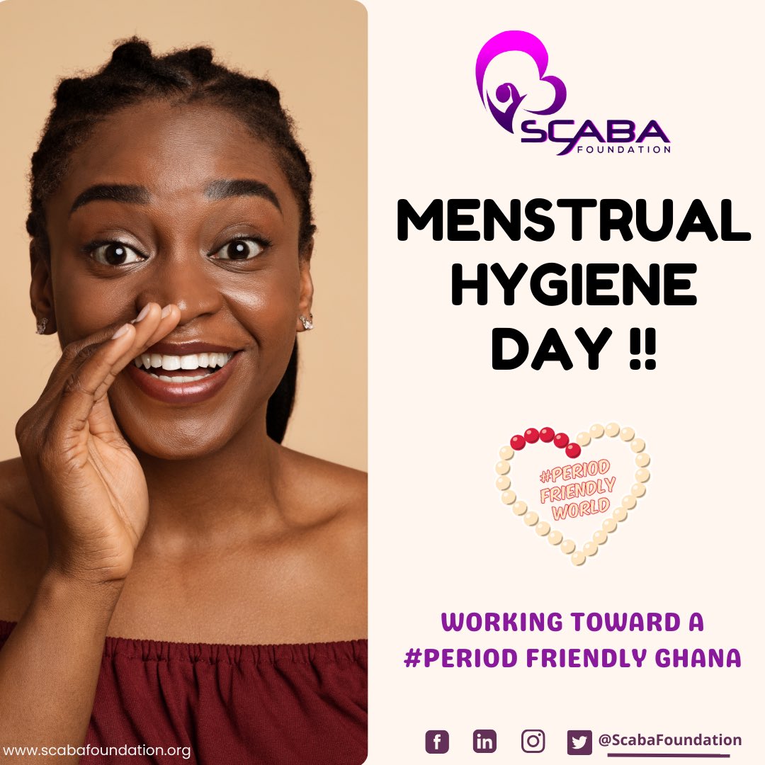 ScabaFoundation's tweet photo. Imagine a world where every girl can manage her period with pride and confidence. Together, we can make it happen. 
#periodfriendlyworld 
#MHday2024
#endperiodpoverty
#menstruationmatters
#scabafoundation
#makeherfeelspecial https://t.co/gWS4zkdjmc