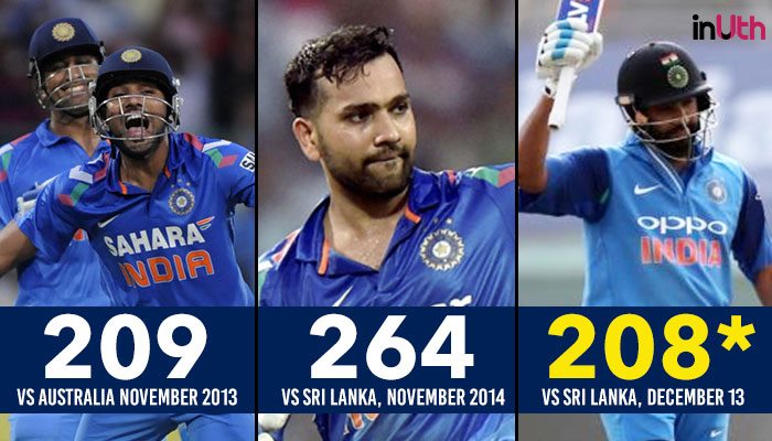 Morons picking choker ABD over Rohit Sharma in odi – just clownery in the Twitter world! 🤡 Meanwhile, these three innings of #RohitSharma >>> entire career of ABD.