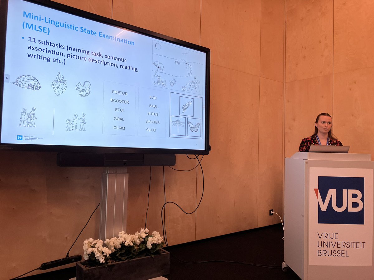 Rose Bruffaerts (Comp. Neurology Lab) (@rosebruffaerts) on Twitter photo Yesterday was a great first day of #PsycholinguisticsinFlanders in Brussels with talks by Stéphanie De Keulenaer <a href="/DeKeulenaerS/">Stéphanie De Keulenaer</a> (EEG in neurodegeneration 🧠) and Rosie Coppieters (Dutch <a href="/MLSE_Study/">MLSE</a>) + a fantastic keynote on #PPA by <a href="/stefanocappa/">stefano cappa🇪🇺</a> - looking forward to day 2! Yesterday was a great first day of #PsycholinguisticsinFlanders in Brussels with talks by Stéphanie De Keulenaer <a href="/DeKeulenaerS/">Stéphanie De Keulenaer</a> (EEG in neurodegeneration 🧠) and Rosie Coppieters (Dutch <a href="/MLSE_Study/">MLSE</a>) + a fantastic keynote on #PPA by <a href="/stefanocappa/">stefano cappa🇪🇺</a> - looking forward to day 2!