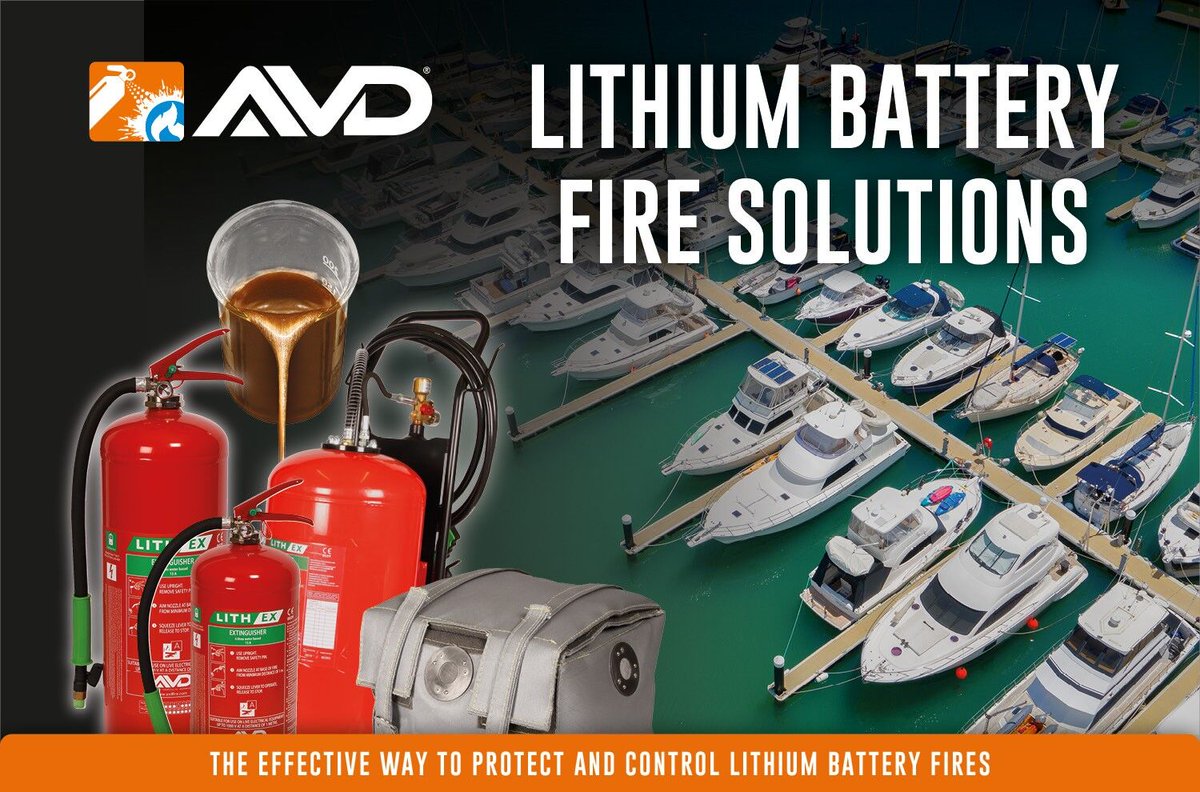 Boat Fire Safety Week! From 27th May to 2nd June, the main focus of the event is raising awareness and promoting safety practices to prevent fires caused by lithium battery devices aboard vessels. Read our latest post here: bit.ly/3QWDQzc #BoatFireSafety #StaySafeOnWater