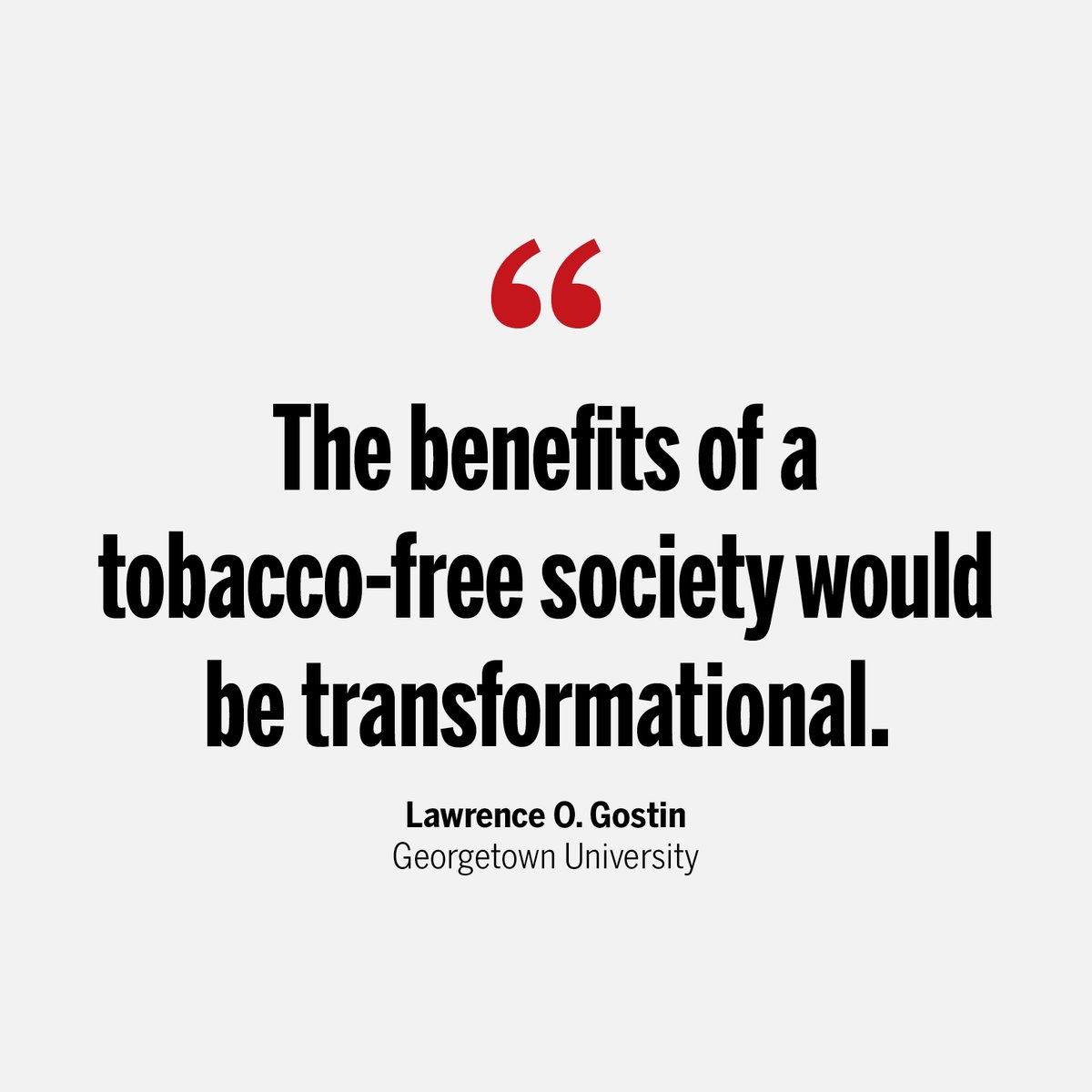 'The truth is that there is no safe age to start smoking. Preventing tobacco dependency, beginning with young people, would garner huge public support,' @LawrenceGostin writes in a new #ScienceEditorial. scim.ag/76J