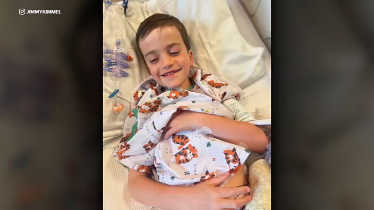 Jimmy Kimmel says 7-year-old son Billy underwent third open-heart surgery over the weekend 7ny.tv/4aAcOV3