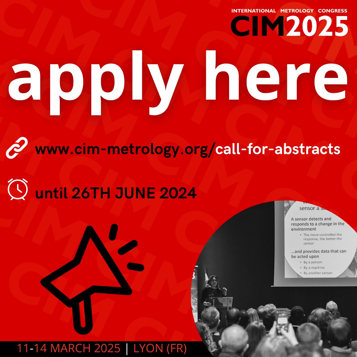 CIM - International Metrology Congress tweet media