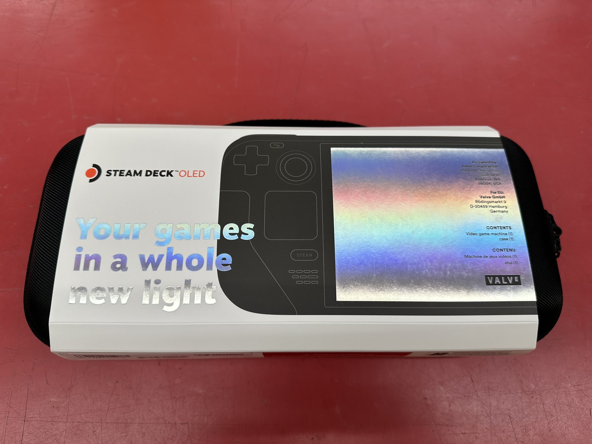 Steam Deck OLED 512GB 本体 外装改造 ケース&フィルム付き Steam Deck OLED 512GB 本体 外装改造 ケース&フィルム付き