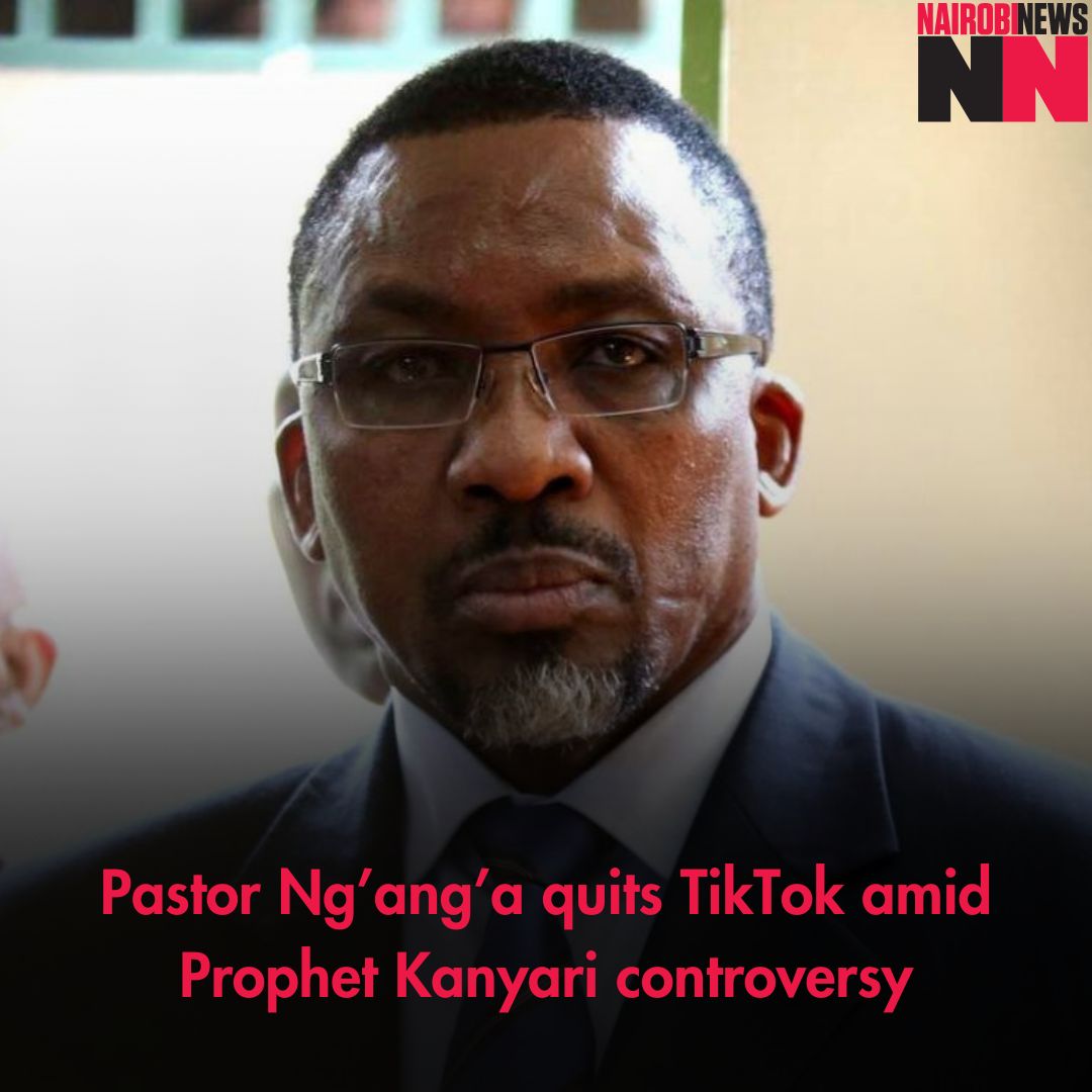 Pastor James Maina Ng’ang’a, the founder of Neno Evangelism, has announced his decision to quit the controversial social media platform TikTok. Read more: nairobinews.nation.africa/exclusive-past…