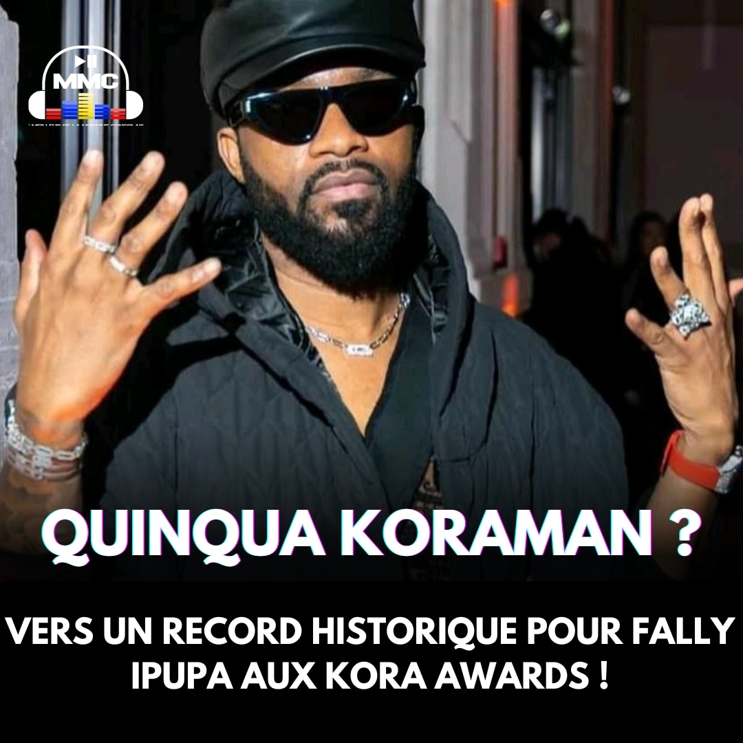 🚨 Kora Awards : À lui seul, Fally IPUPA est finaliste dans 5 catégories dont 'Meilleur Artiste Masculin de l'année', 'Meilleur Album de l'année' ; (FORMULE 7), 'Clip de l'année' (MH), 'Meilleure Collaboration de l'année' avec 'GARDE DU CŒUR' en feat et 'Meilleur Performance' 🤯