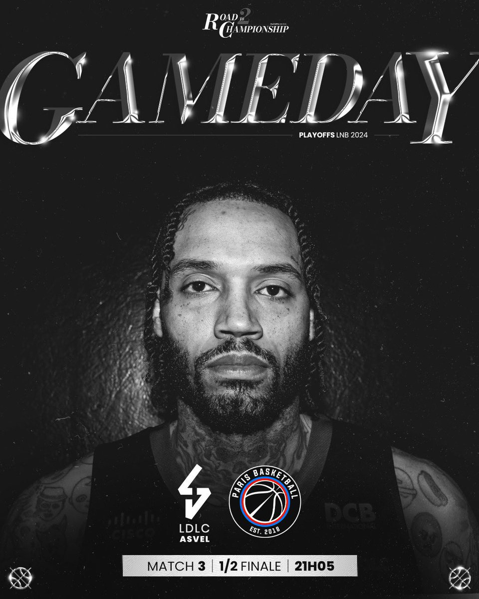 GAMEDAY, HOME SWEET HOME! 🗓️ Match 3 - Demi-finale 🆚 @ParisBasketball 🏟️ Astroballe ⌚️ 21h05 🖥️ @lachainelequipe #LDLCASVEL