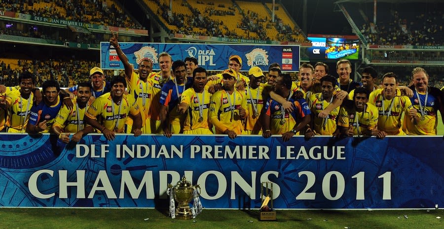 OTD in 2011, Chennai Super Kings Won their 2nd IPL Title at our Home Chepauk ! 🏆💛 #MSDhoni #WhistlePodu #CSK #Yellove #IPL 📸 via BCCI / IPL