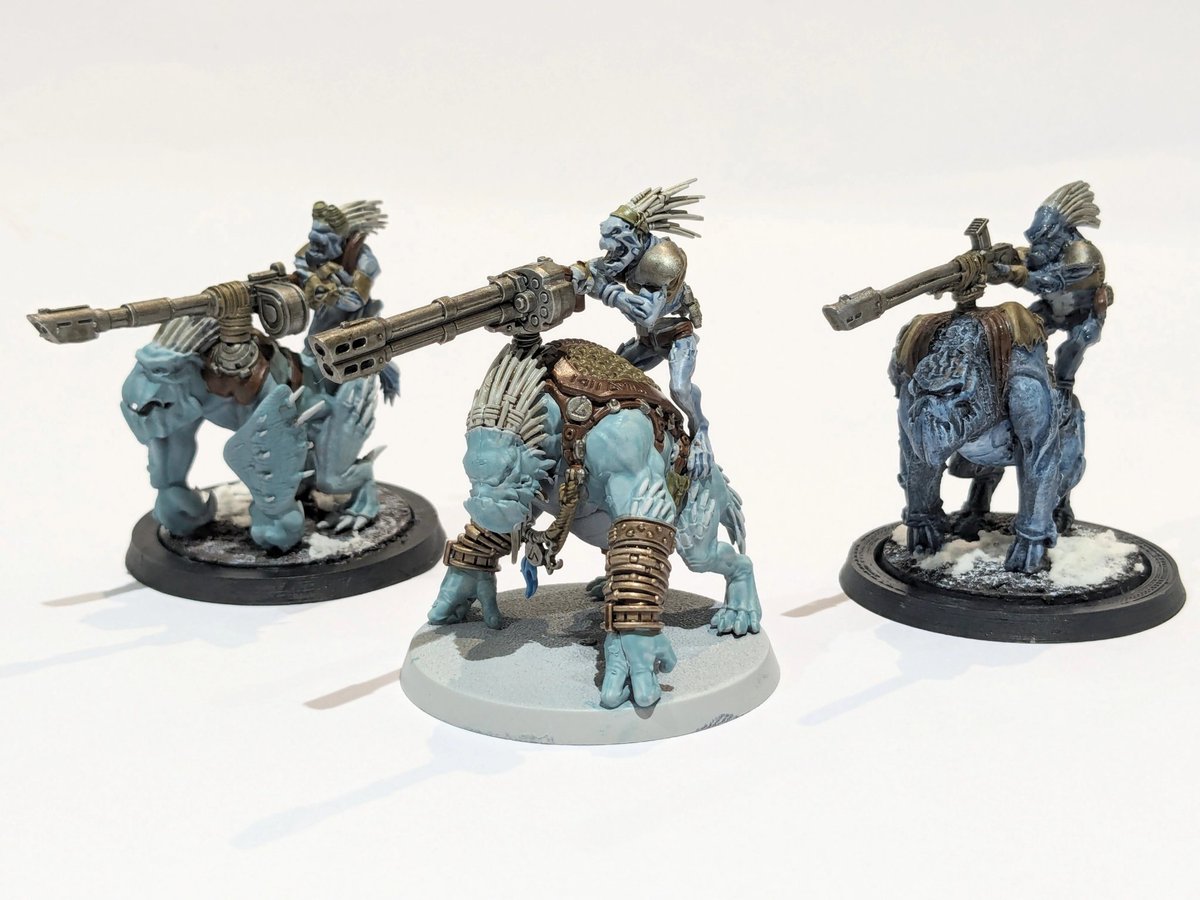 flywithlee's tweet photo. Some of the Kroot I'm currently working on.
Knarlocs as proxy Lone-Spears and new Krootox to join the older 2
#kroot #warhammercommunity #krootox #krootlonespear https://t.co/zqJezqWtIY
