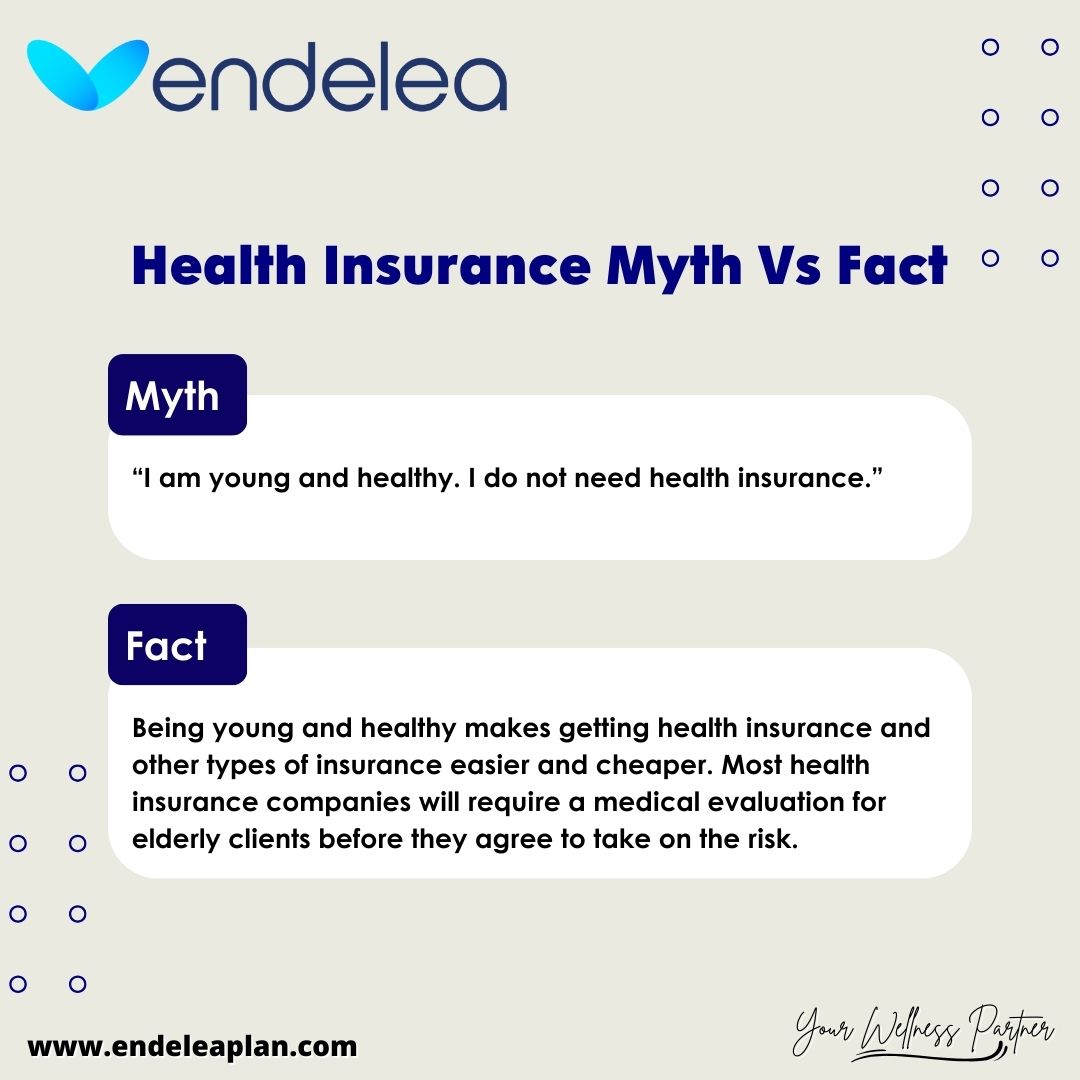 EndeleaPlan's tweet image. #LearnWithEndelea
Another week for us to debunk some common insurance myths.
Tip: The sooner you get insurance the better for you.

#YourWellnessPartner #InsuranceAgent #TuesdayTip #InsuranceFacts #MythVsFact