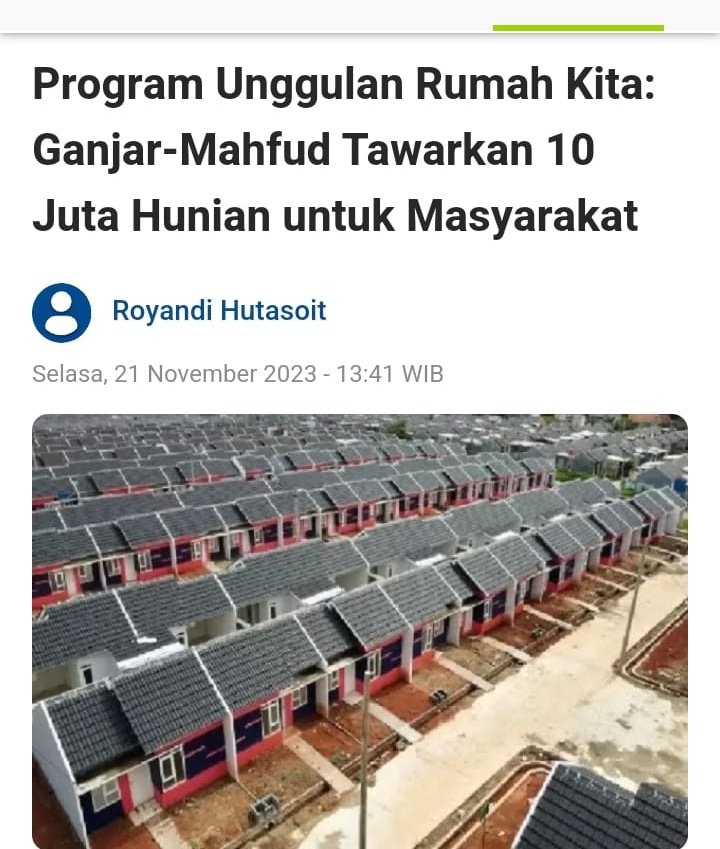 Terkait Tapera, maaf pak <a href="/jokowi/">Joko Widodo</a> knp rakyat disuruh bayar dulu baru bisa miliki rumah, knp ga dikasih rumah dulu baru rakyat dikasih keringanan membayar?

Kalo disuruh bayar dulu tapi rumah belum ada maka beban rakyat akan bertambah Krn tetap bayar rumah kontrakan, tapi jika